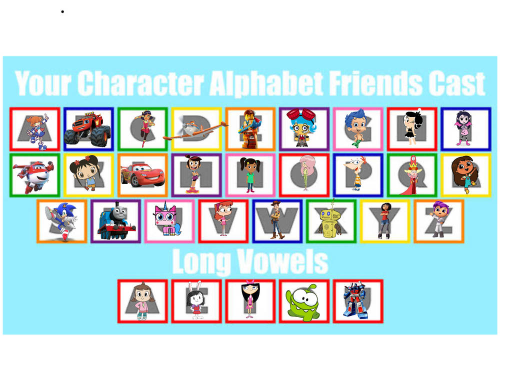 Alphabet characters by Elishaboy on DeviantArt