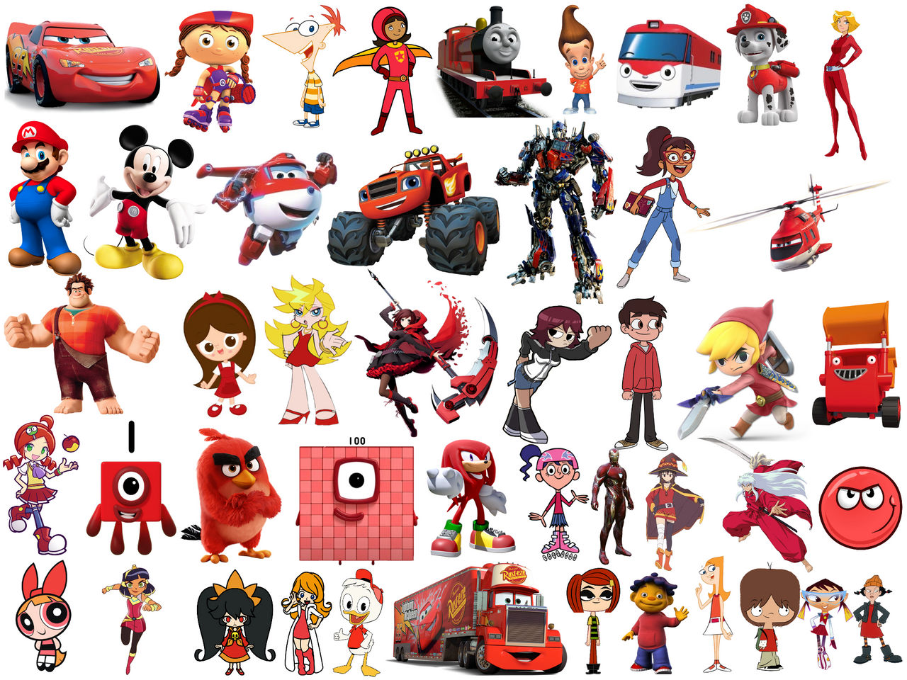 Fast Red Characters Red characters by Elishaboy on DeviantArt