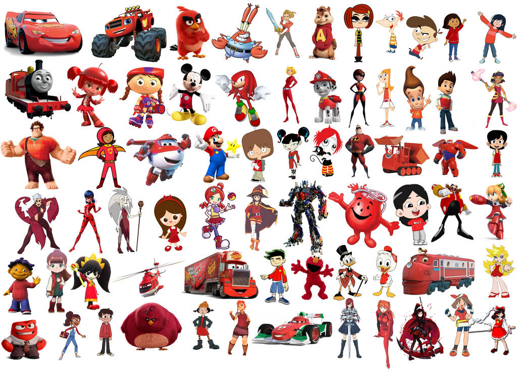 Red Characters By Elishaboy On DeviantArt red-characters-by-elishaboy-on-deviantart