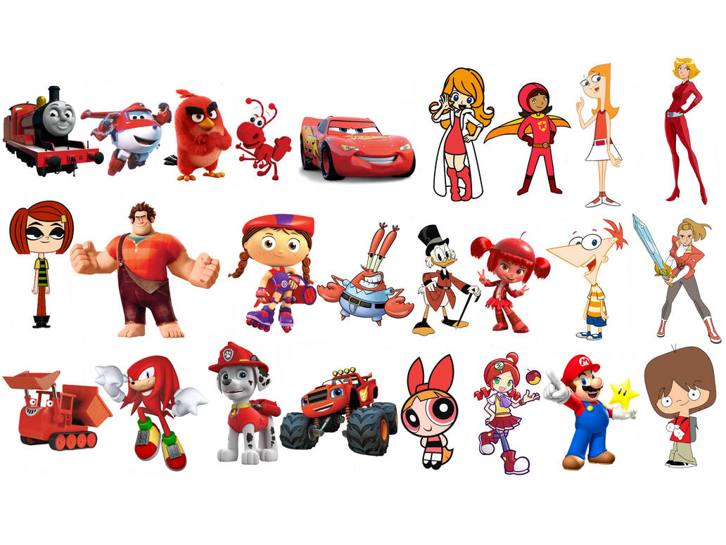 Red Characters By Elishaboy On DeviantArt red-characters-by-elishaboy-on-deviantart