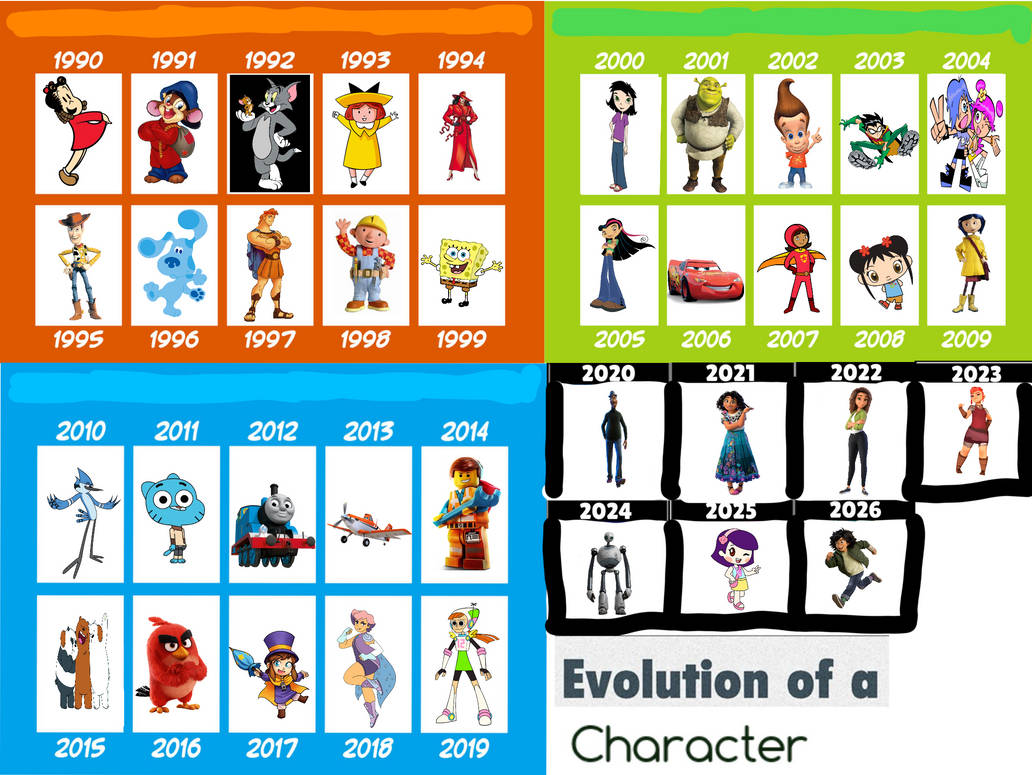 Evolution Chart Deviantart Evolution of a character by Elishaboy on DeviantArt