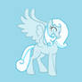 Snowdrop the blind pegasus