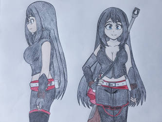 Ryuko's updated hero costume