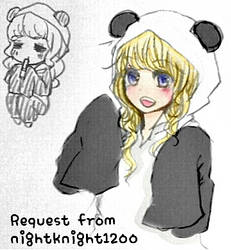 Panda SeeU coloured version