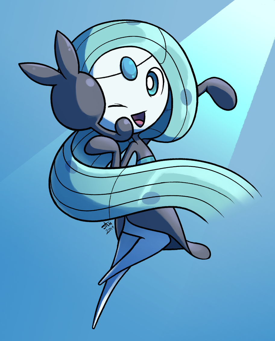 Meloetta full art by selsy9882 on DeviantArt