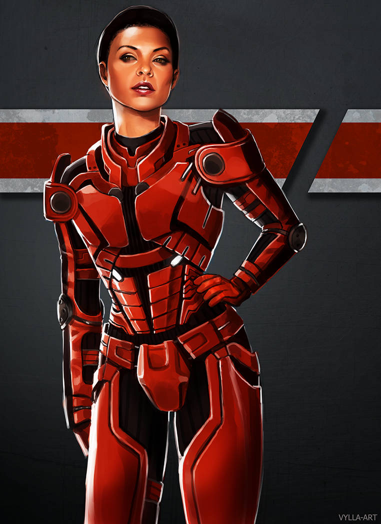 Commander Shepard Run Commander Shepard by Vylla on DeviantArt