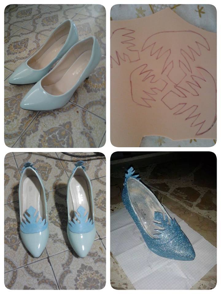 Queen Elsa's shoes