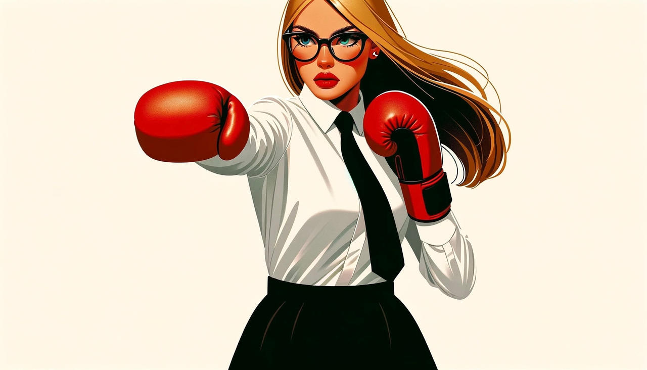Boxing Office Ladies 2 by DSKrim on DeviantArt