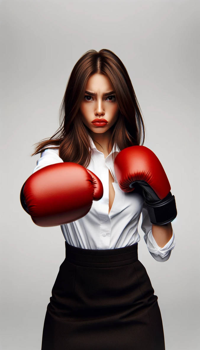 Boxing Office Ladies 7 by DSKrim on DeviantArt