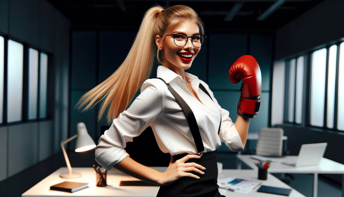 Boxing Office Ladies 31 by DSKrim on DeviantArt