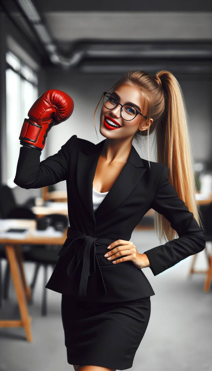 Boxing Office Ladies 81 by DSKrim on DeviantArt