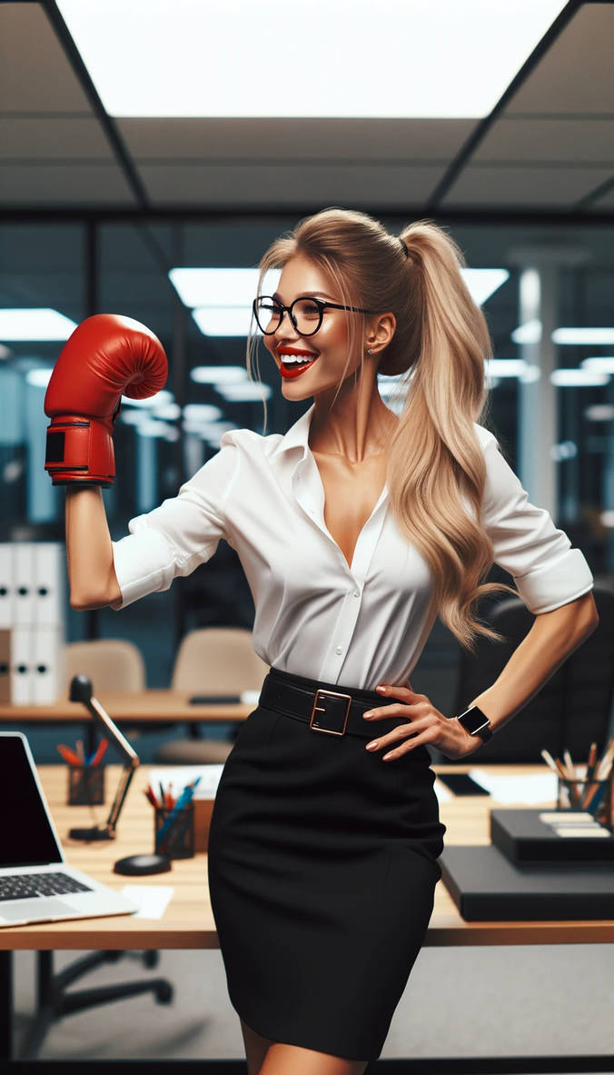 Boxing Office Ladies 83 by DSKrim on DeviantArt