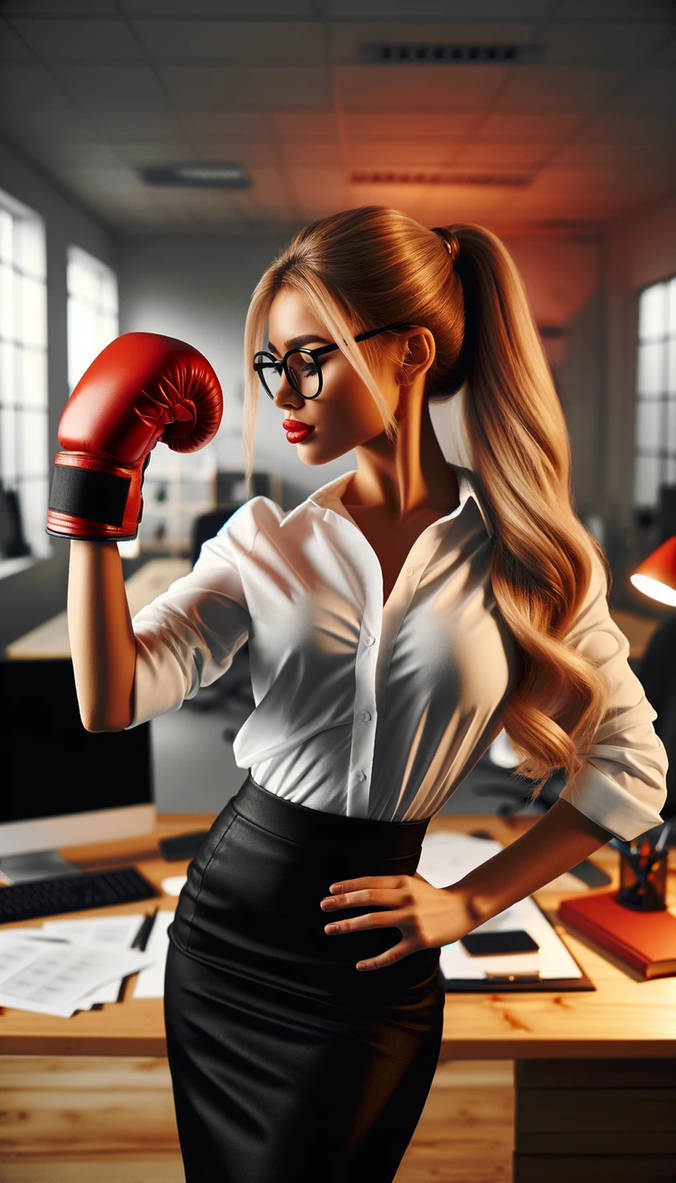 Boxing Office Ladies 85 by DSKrim on DeviantArt