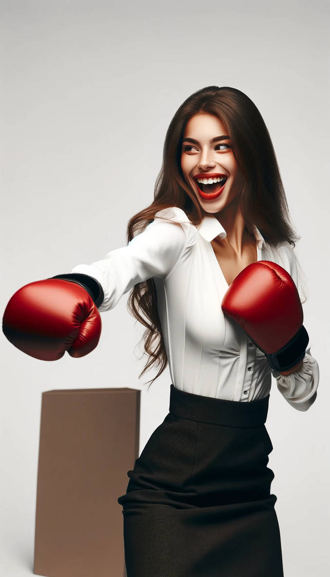 Boxing Office Ladies 115 by DSKrim on DeviantArt