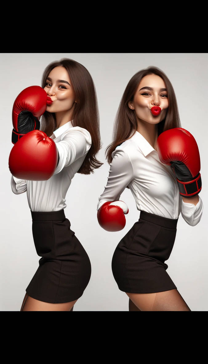 Boxing Office Ladies 118 by DSKrim on DeviantArt
