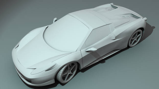 Ferrari 458 Spider WIP