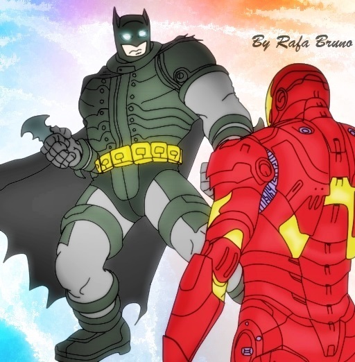 Batman vs Iron Man by rafabruno0 on DeviantArt