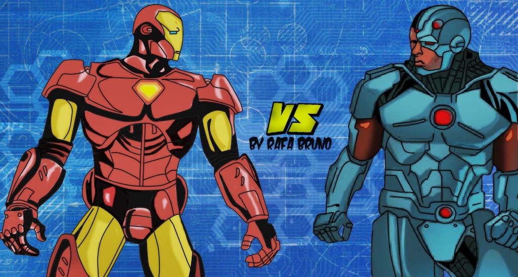 Cyborg Vs Iron Man