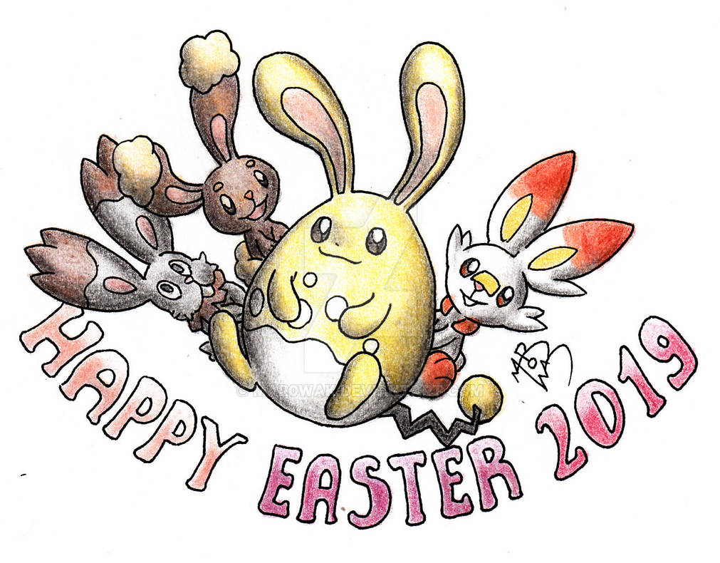 Happy Easter Pokemon 2019 by MAR0WAK on DeviantArt