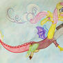 Discord and Fluttershy