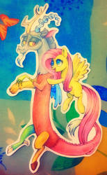 Fluttershy and Discord