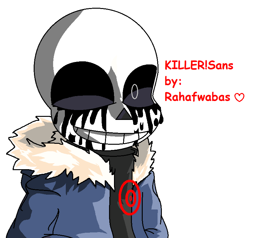 Killer!sans By: Rahafwabas by Dzik49ilol on DeviantArt
