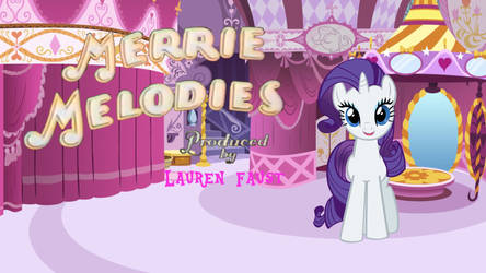 Rarity Merrie Melodies Title card