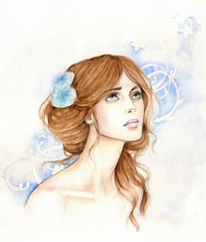 The Lady of the Blue Camellias