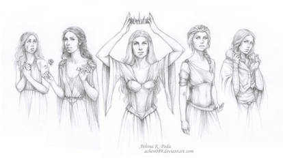 ASOIAF - Queens of Prophecy