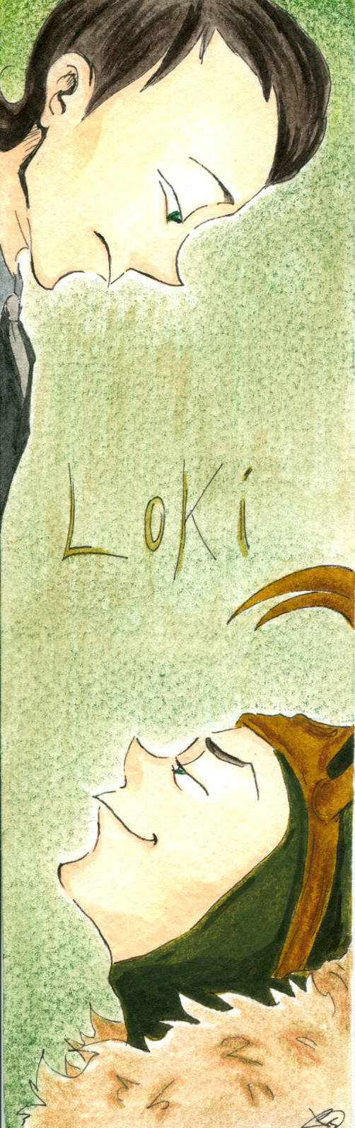 Loki Bookmark By Laurippo On DeviantArt