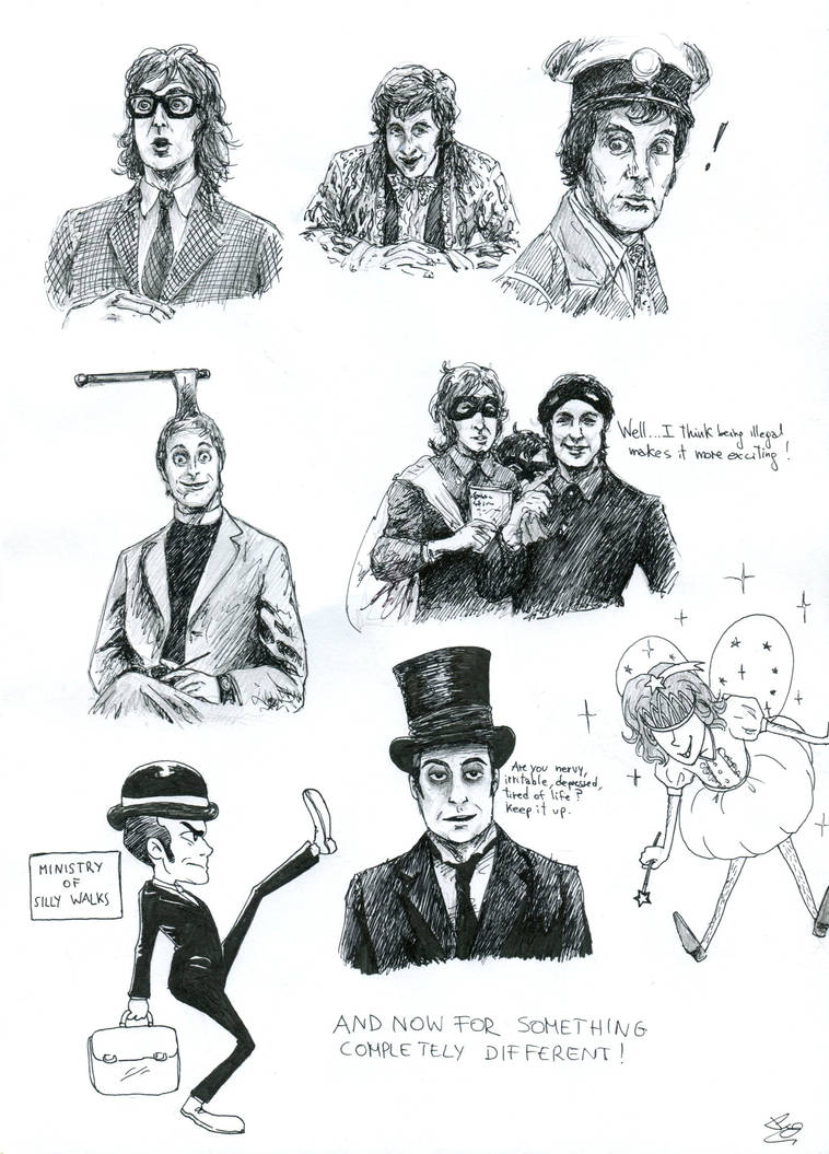 Monty Python by laurippo on DeviantArt