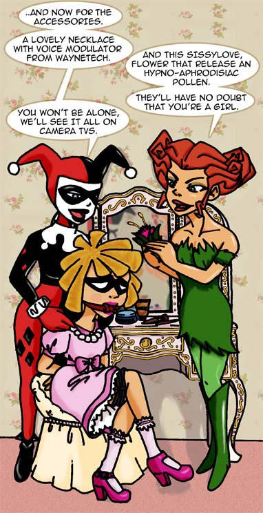 Teen Titan - Robin's Sissy Treatment by kalahee on DeviantArt