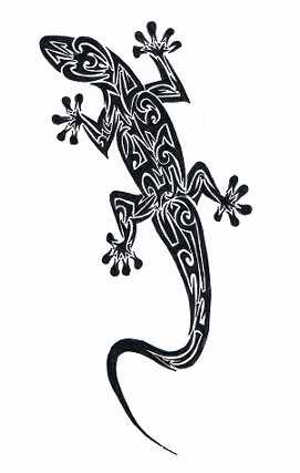 Tribal Gecko