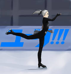 Yuri on Ice: Young Viktor Nikiforov