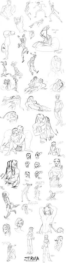 Sketchdump--An Excess of Schmultz