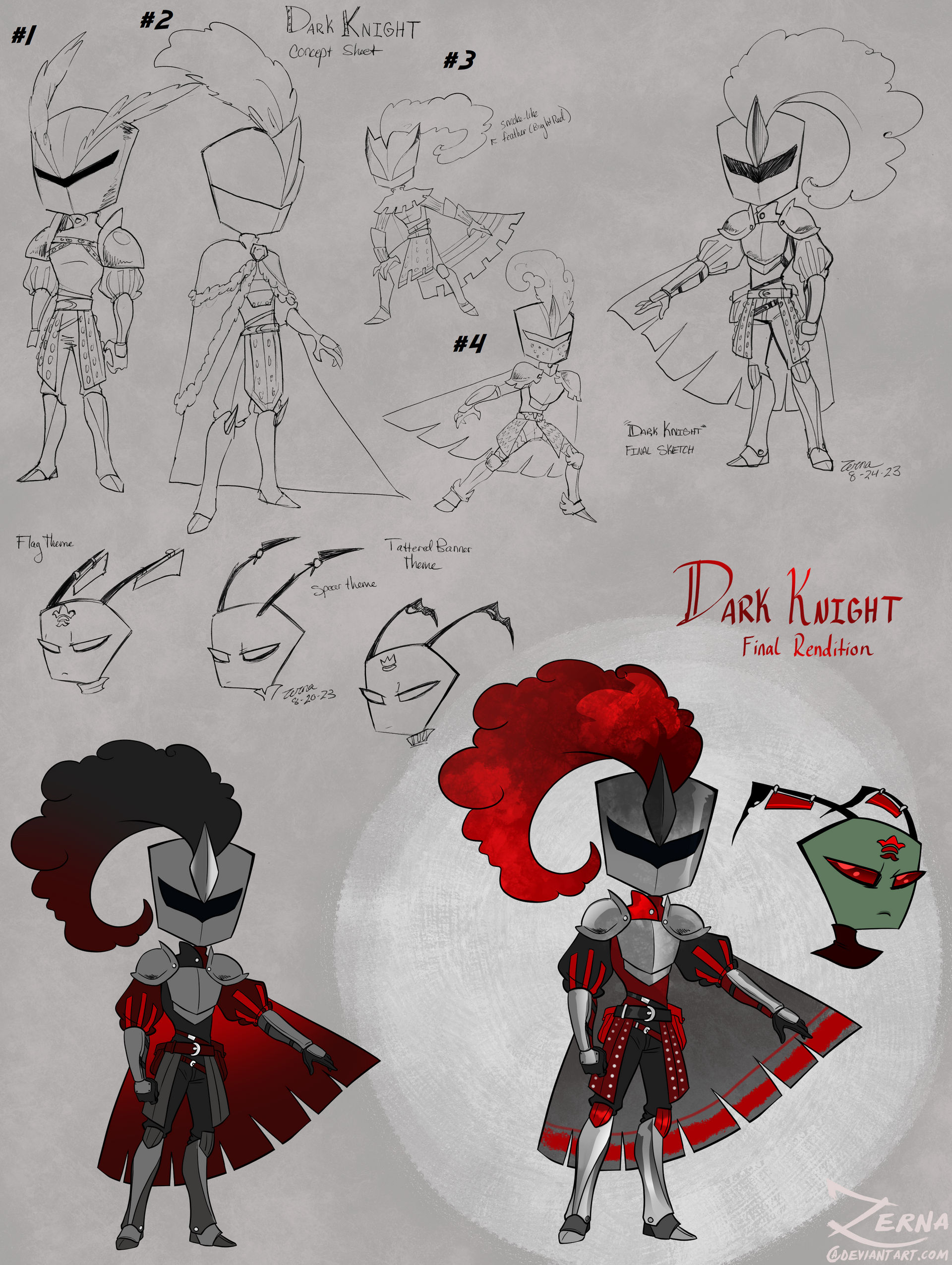 Knight Desgin Comm-Dark Knight Design Sheet by Zerna on DeviantArt