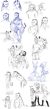 Sketchdump--Slaps, Smirks and Sus