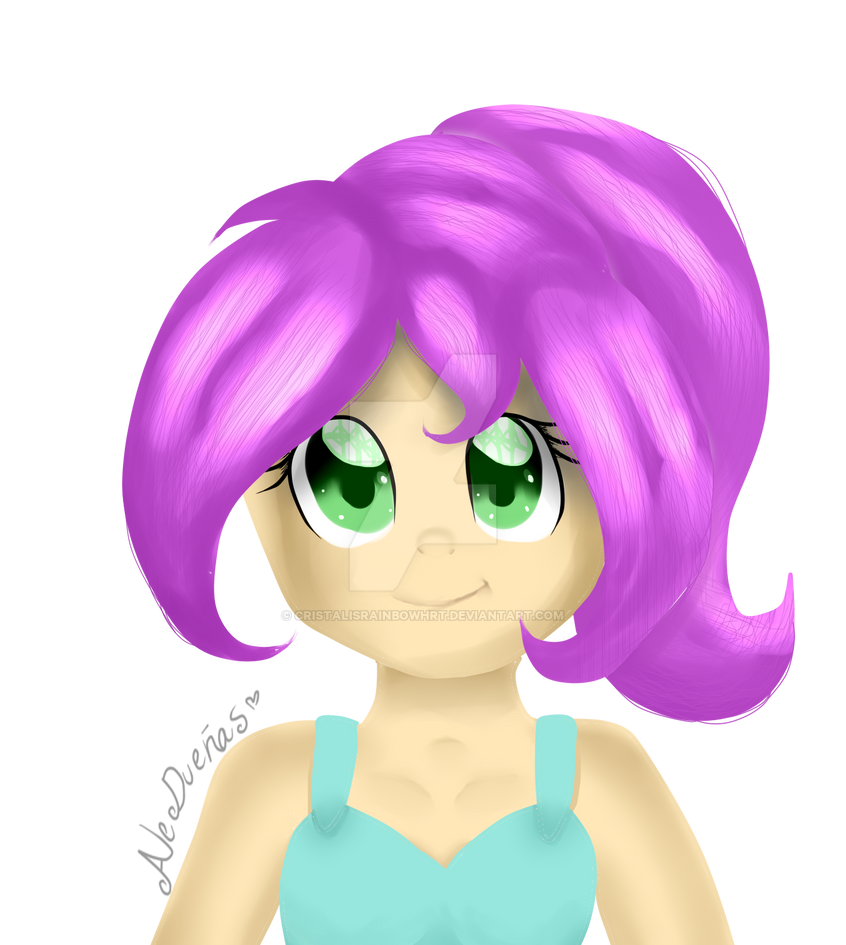 Meru-Drawing My New Style by CristalisRainbowHrt on DeviantArt