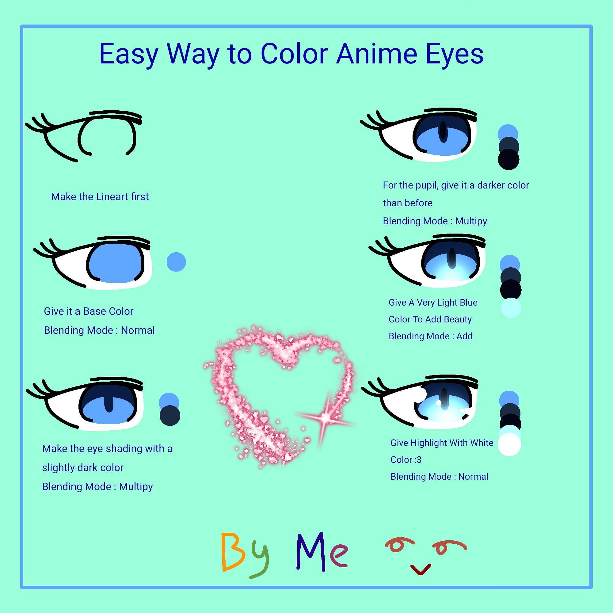 Easy! How to color like an Anime.