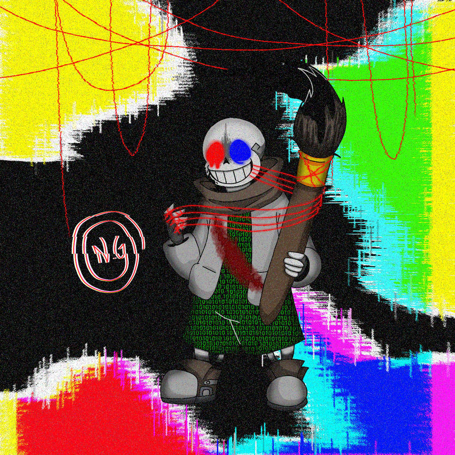 -GIFT- Fatal Error Ink Sans by oougiethedino on DeviantArt