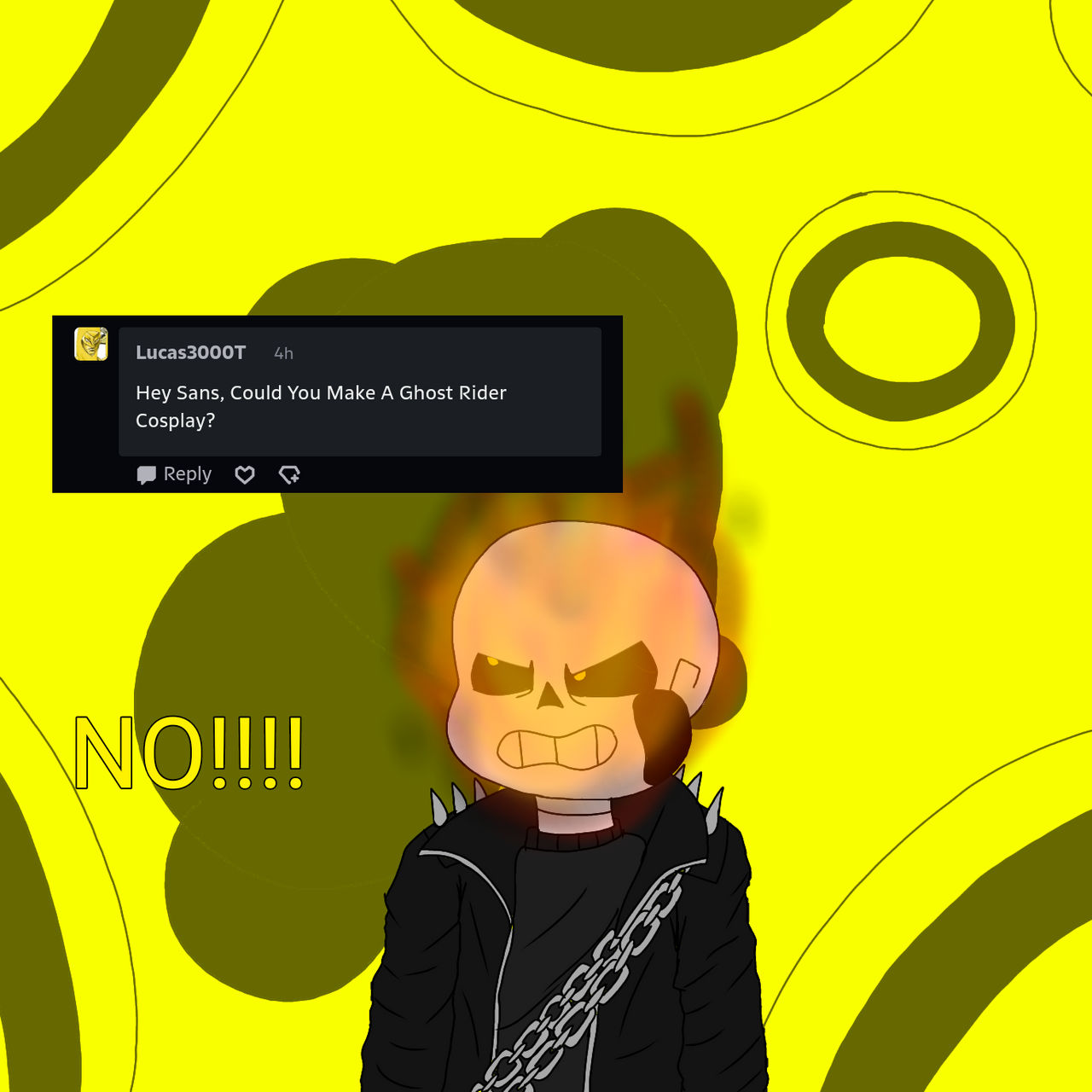 Ghost Rider by oougiethedino on DeviantArt