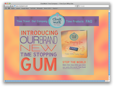 Time Gum Website