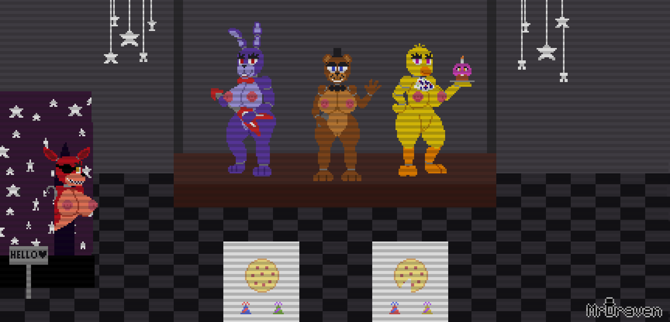 Five nights at freddy's Pixel by MrDraven018 on DeviantArt