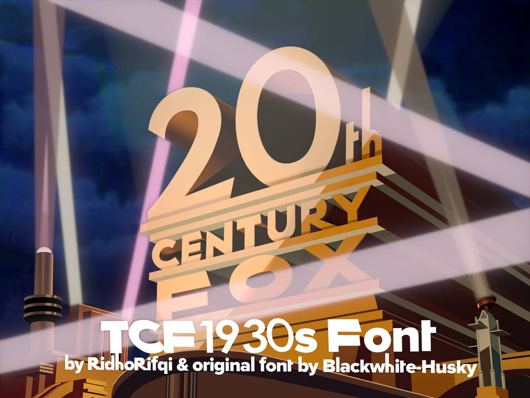 TCF 1930s Font by RidhoRifqi on DeviantArt