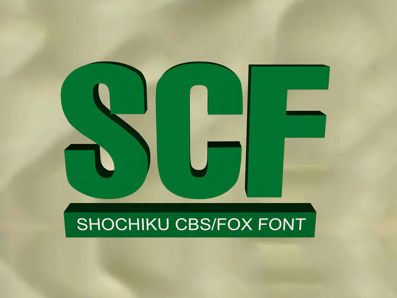 Fox Lab Font Deviantart Shochiku CBS FOX Font by RidhoRifqi on DeviantArt