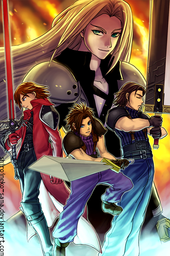 FF7CC: SOLDIERs by ShiroiNeko-sama on DeviantArt