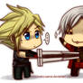 DMC+FF7:Chibis Cloud vs Dante