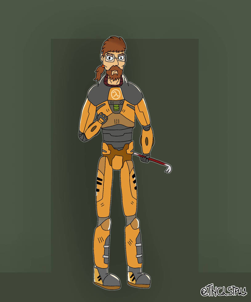 Gordon Freeman Deviantart Gordon Freeman Fannart by TheCelestial2 on DeviantArt
