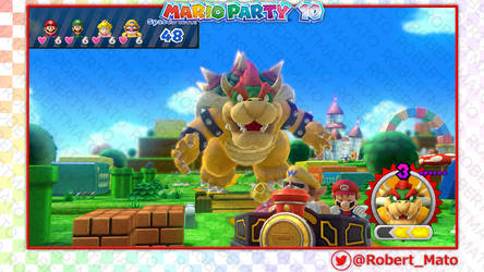 Twitch Layout - Mario Party 10 - Robert Mato