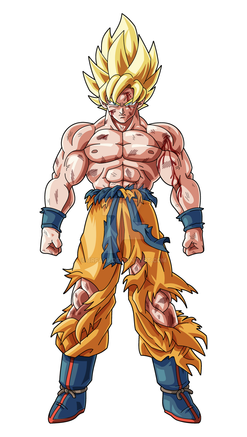 Super Saiyan Goku by brfa98 on DeviantArt